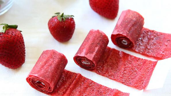 Fruit Leather Roll Ups Production